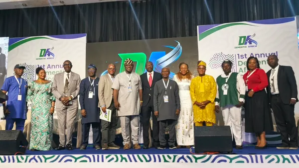 Participants photographed at the first annual Dementia Africa Conference.