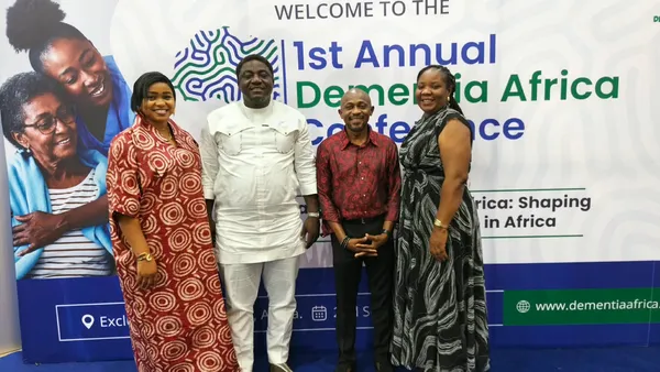 Participants photographed at the first annual Dementia Africa Conference.
